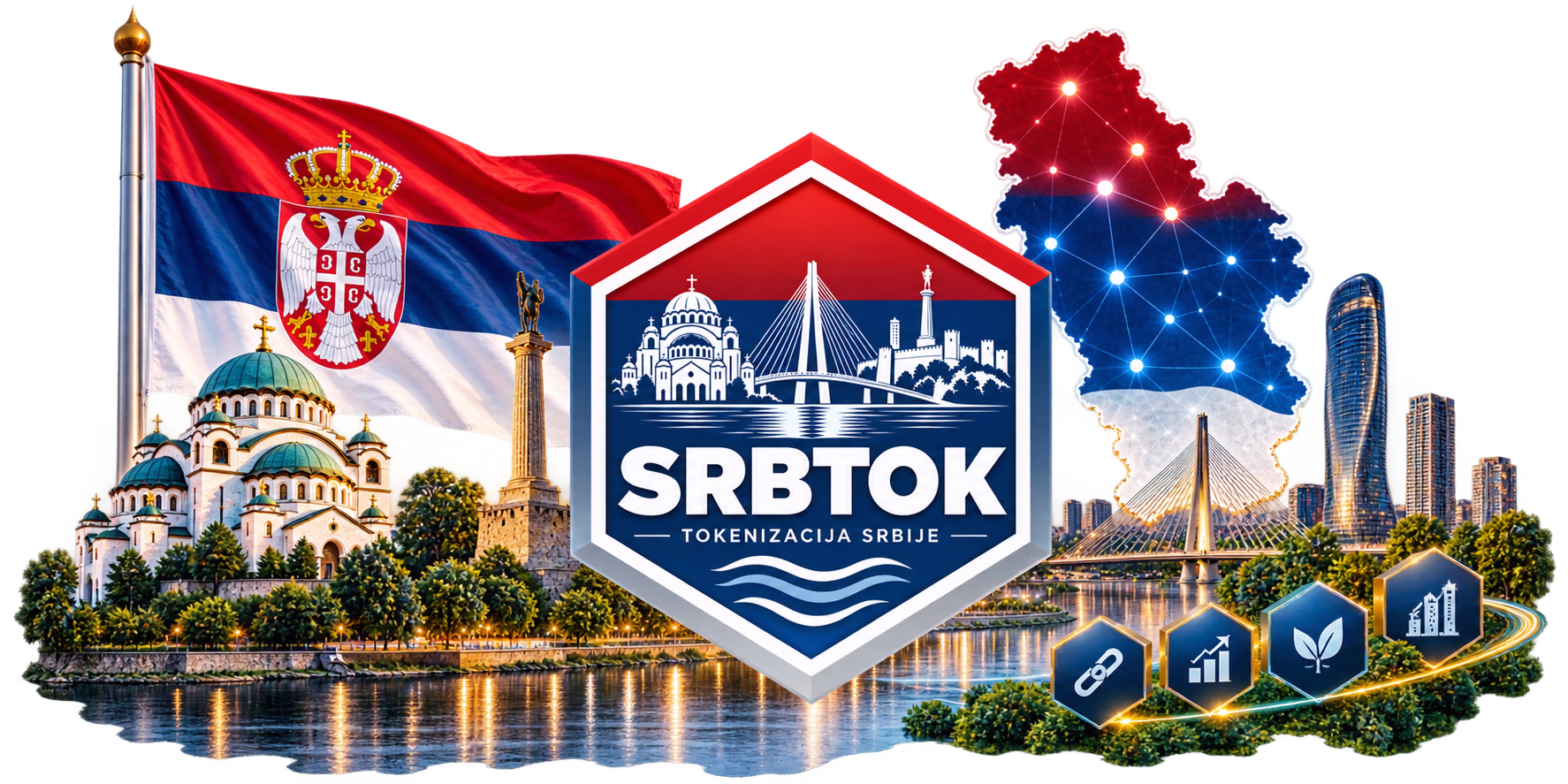 Tokenizacija Srbije – SRBTOK, infrastruktura, energetika i digitalna mreža Srbije